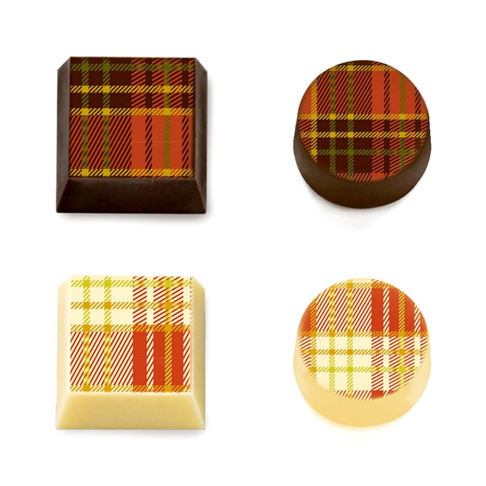 Chocolate World Transfers 300 x 400 mm Scotty Tartan 3